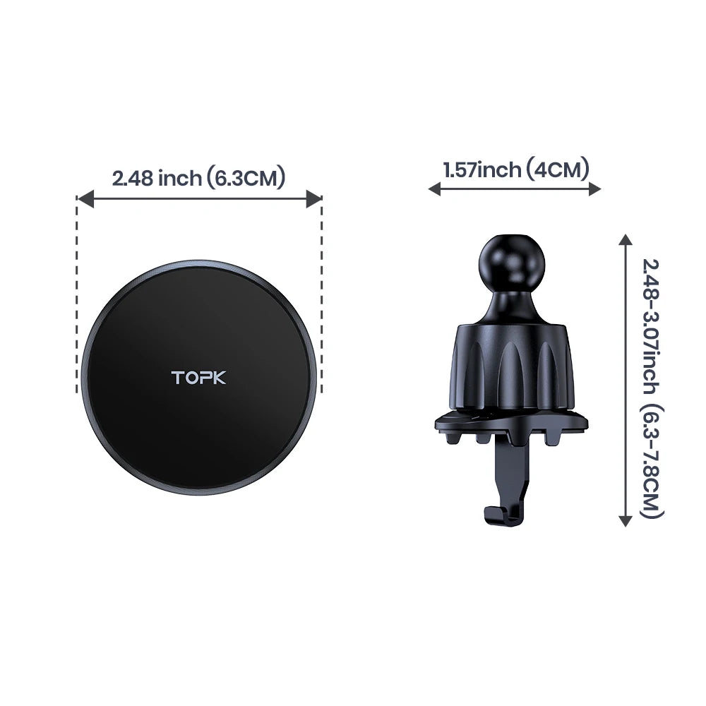DriveNova Magnetic MagSafe Car Mount Pro – Ultra Strong Phone Holder