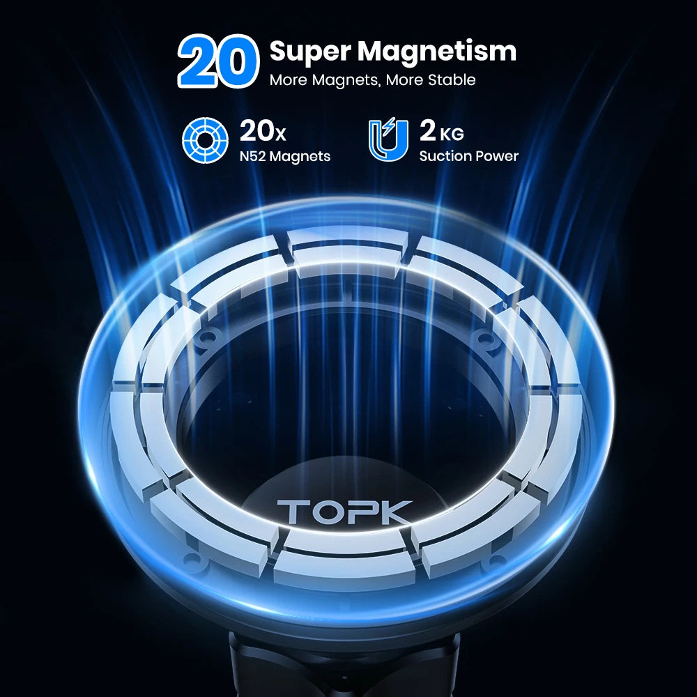 DriveNova Magnetic MagSafe Car Mount – 360° Air Vent Phone Holder