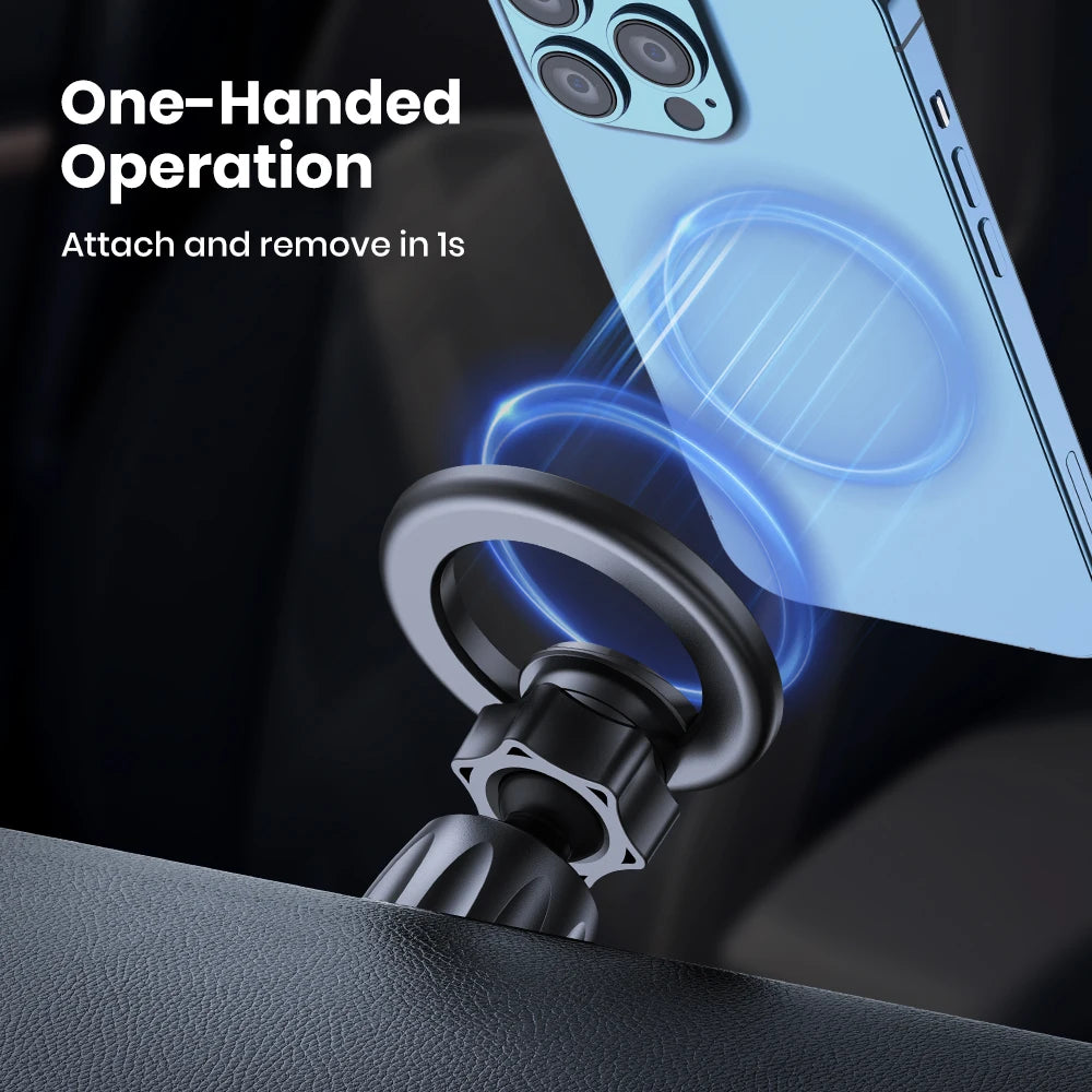 DriveNova Magnetic MagSafe Car Mount – 360° Air Vent Phone Holder