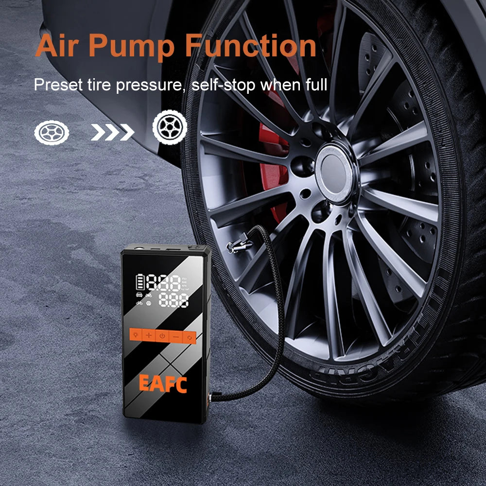 DriveNova 5000A Auto-Starthilfe mit Luftkompressor (150 PSI)