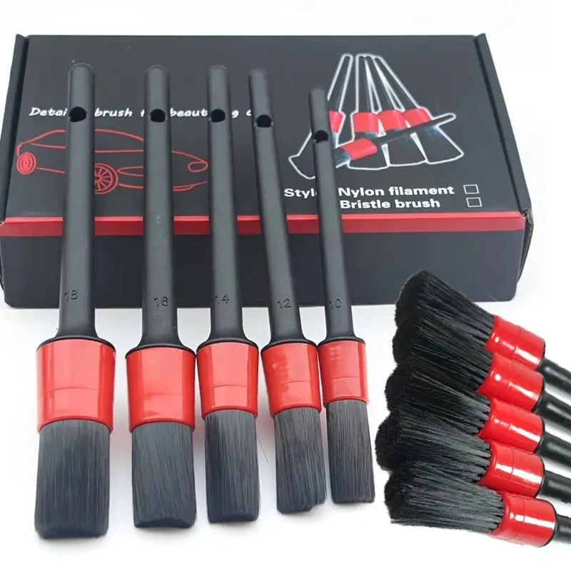 DriveNova™ Premium Auto-Detailing Pinselset | 5-teilig